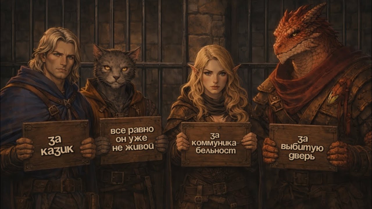 Преследуя Тьму | Эпизод 2 | Арест и новые тайны (D&D кампания)