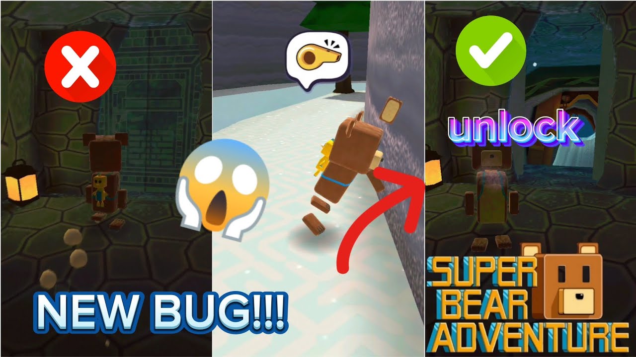 NEW BUG+TRICK ‼️🤯🤯😱 SUPER BEAR ADVENTURE 🐻 🤩 ##superbearadventure 