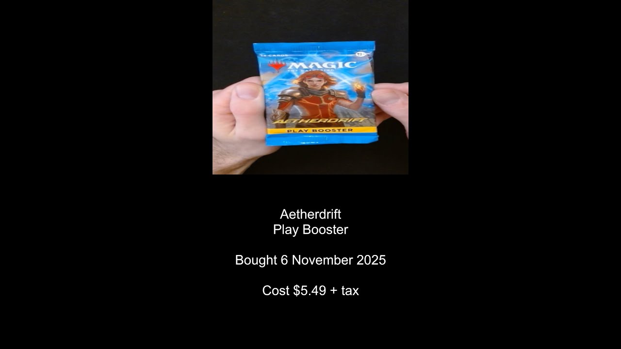 Pack Pulls Episode 2: Aetherdrift Play Booster 1