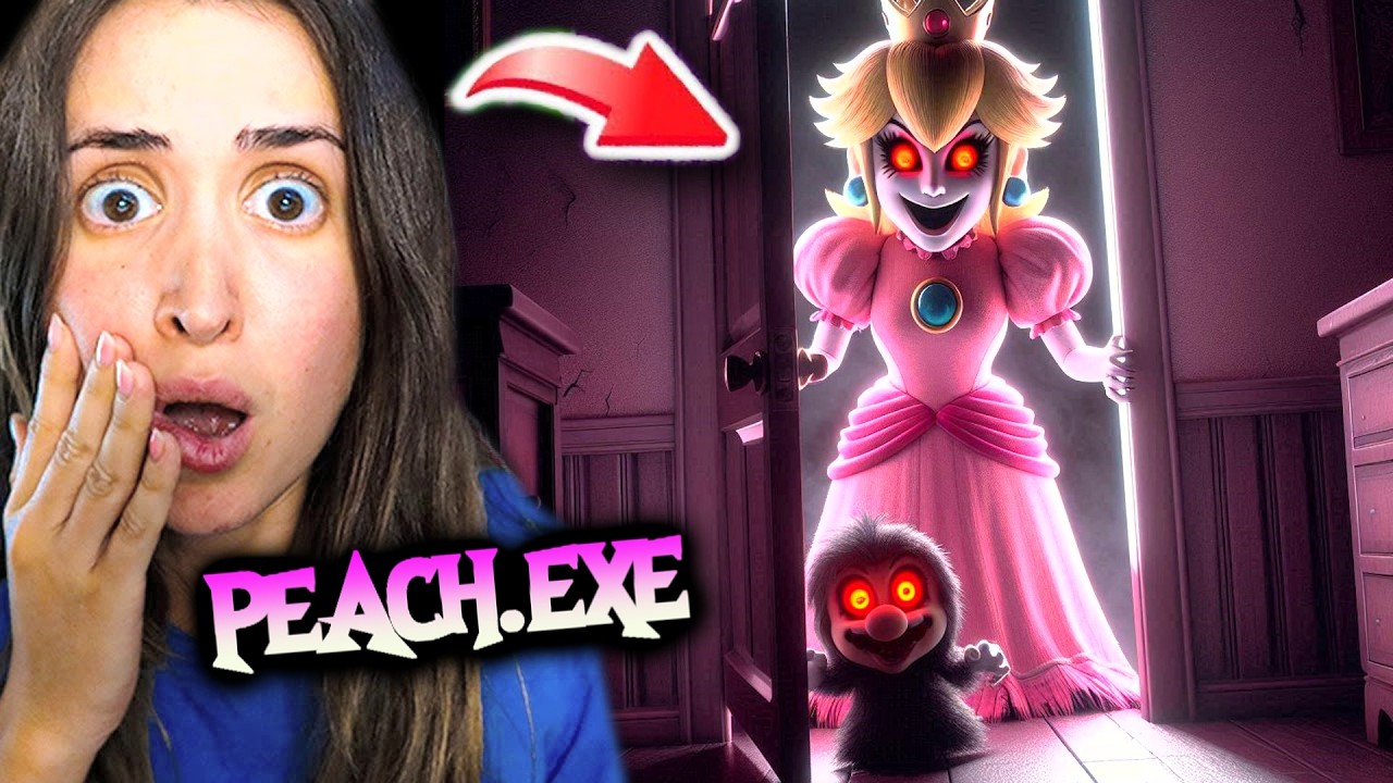 INVOQUÉ a la MUÑECA PEACH.exe en el SOTANO de la DEEP WEB😱