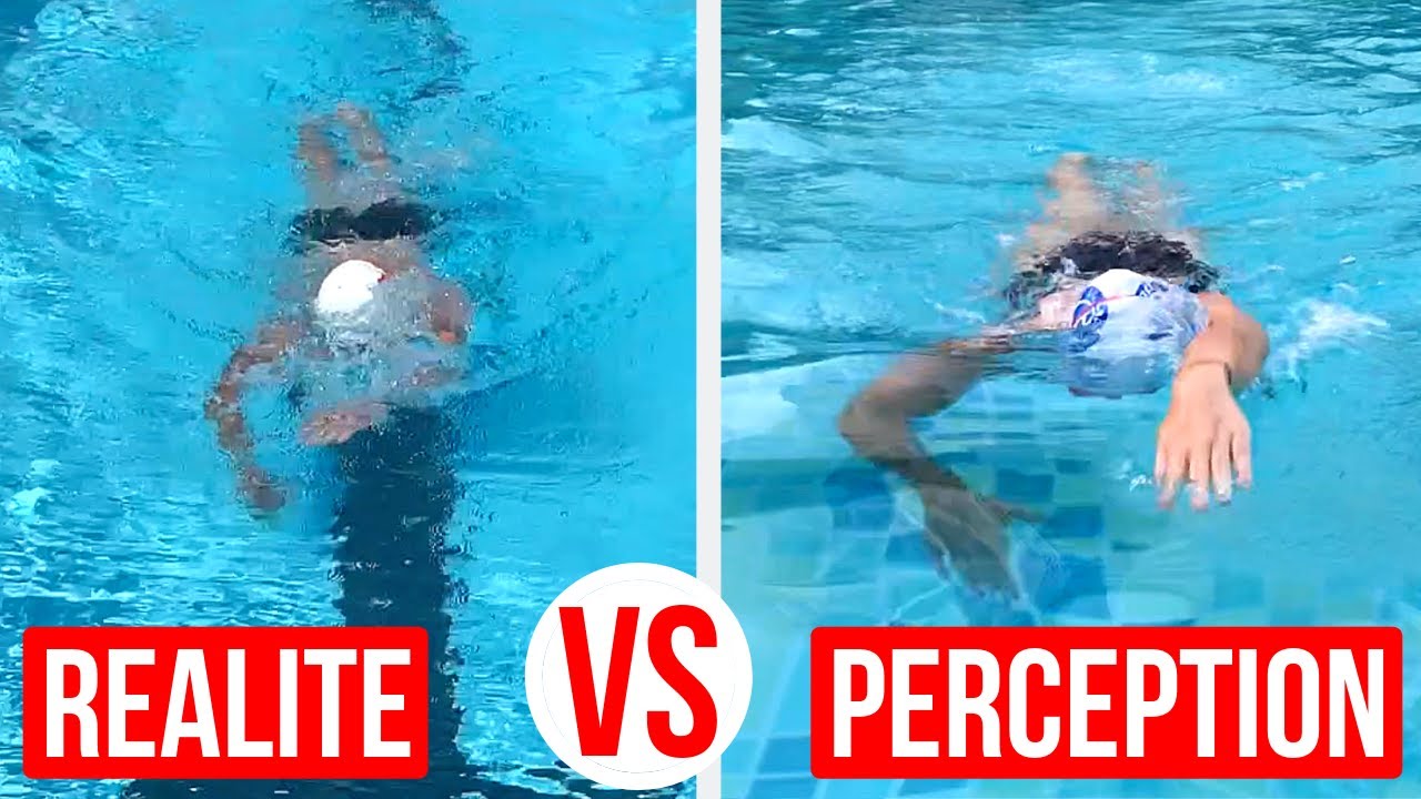 CROISER les bras DEVANT en CRAWL 🙅 REALITE VS PERCEPTION 🙅
