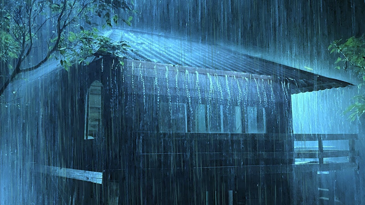 Perfect Rain Sounds For Sleeping And Relaxing - Study, Rain And Thunder Sounds For Deep Sleep
