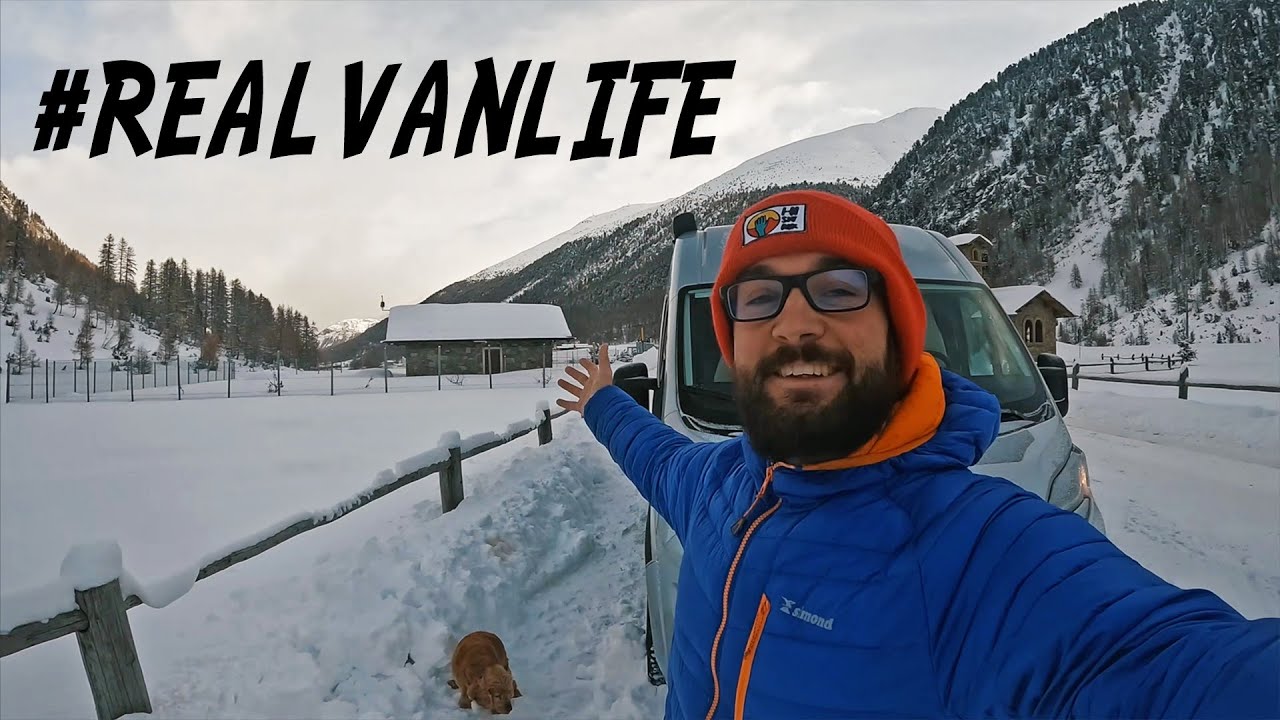 -15° A LIVIGNO: SI E' GHIACCIATO TUTTO! 🥶 [Quello che NON vi dicono sui VAN]