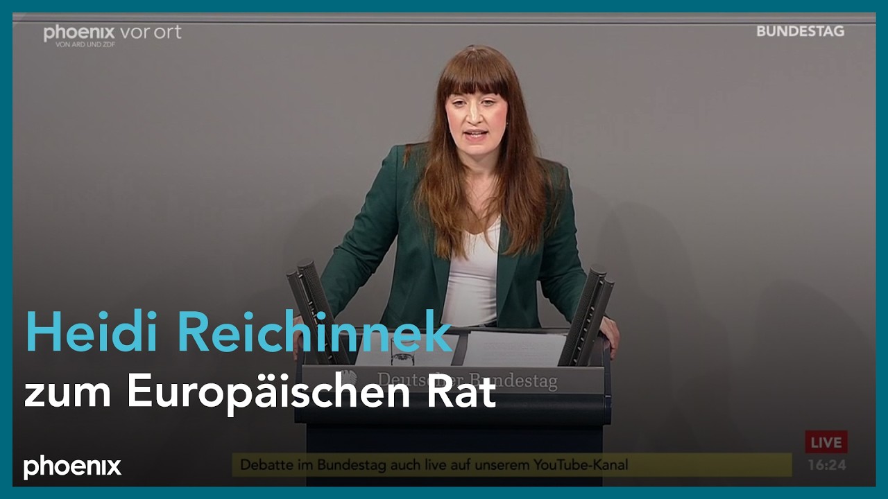Heidi Reichinnek zur Regierungserklärung von Friedrich Merz zum Europäischen Rat am 17.12.25