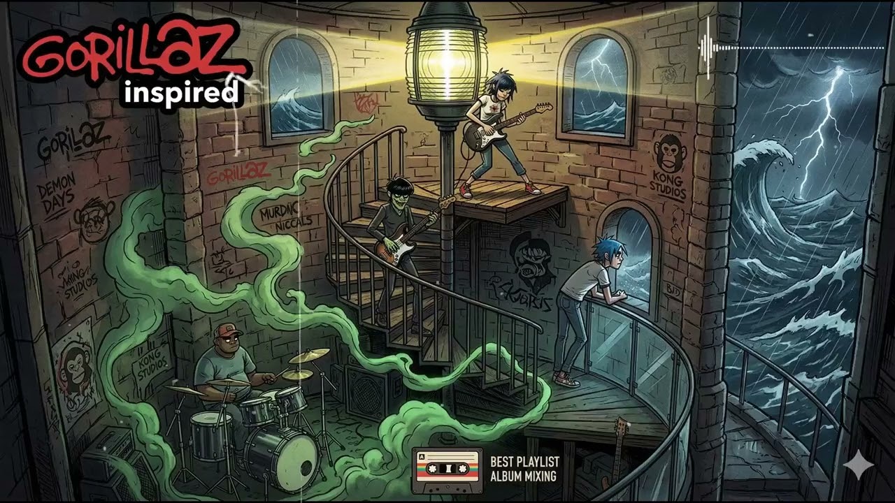 Kill Bill [UNDERGROUND] – Psycho Album REBOUND – Gorillaz Inspired AI Remix | Trip-Hop, Alt Hip-Hop