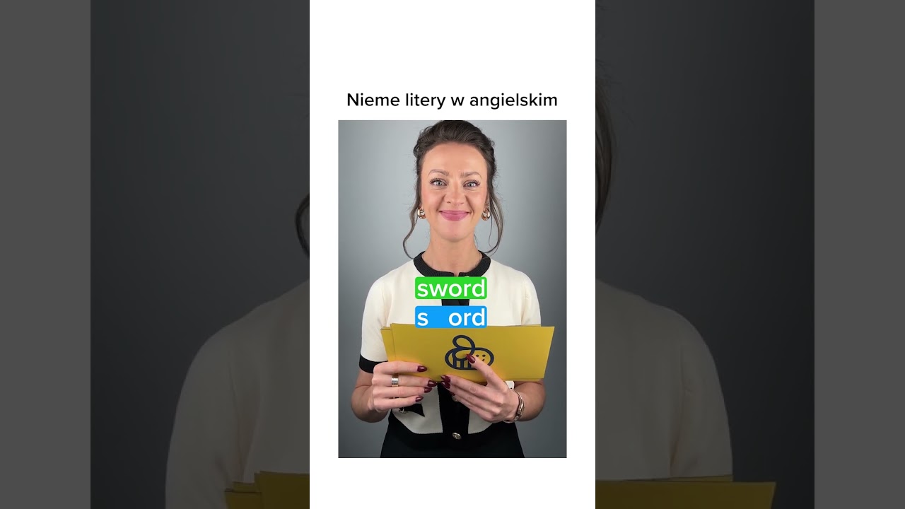 Nieme litery - cz. 4 #angielski #naukaangielskiego #beespeaker