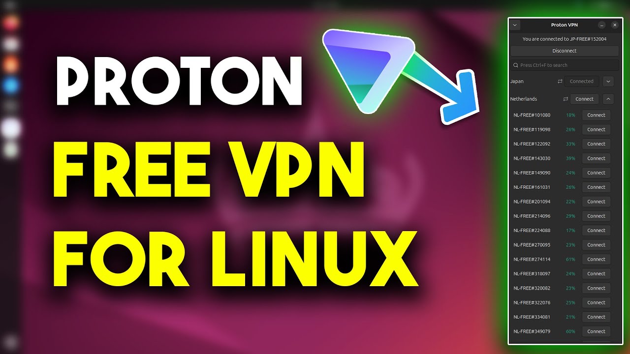 Как использовать бесплатный Proton VPN на ПК с Linux