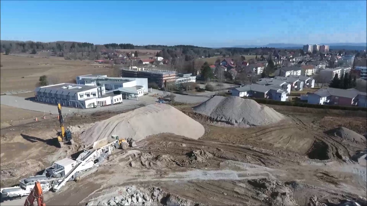 Abriss der alten Klinik VS-Schwenningen Teil 1