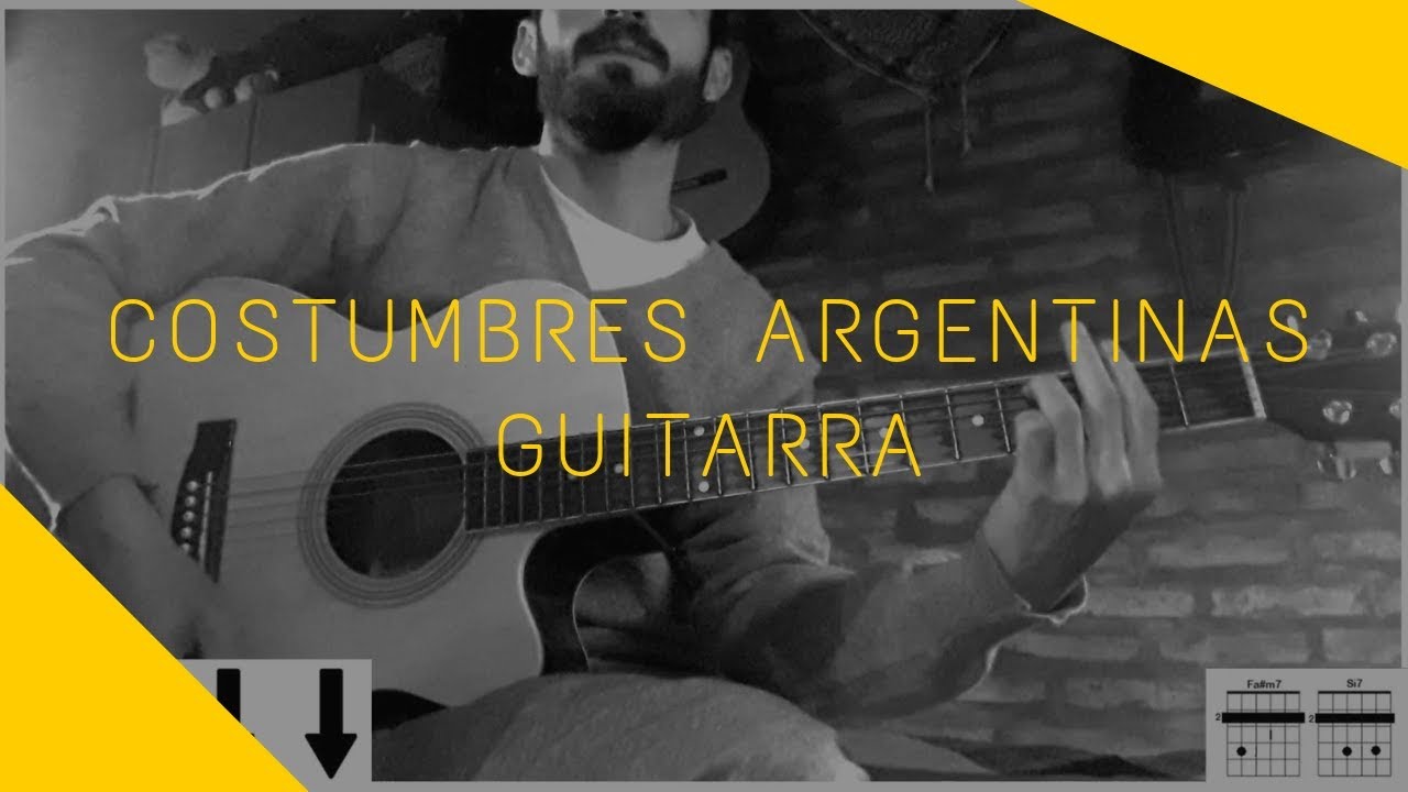 GUITARRA | Costumbres Argentinas - Los Abuelos De La Nada (Guitarra cover/tutorial) Martin Lopez