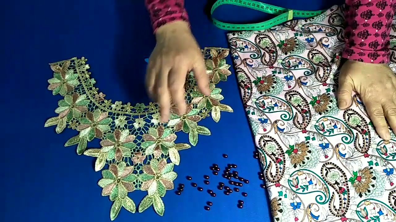 خياطة وتفصيل قندورة العيد أنيقة وسامبل قياس XXL