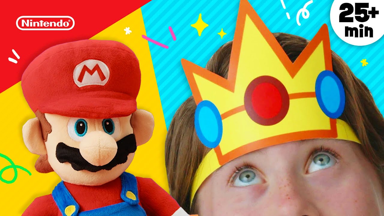 Super Mario DIY Crafts: 5 Fun & Easy Nintendo Paper Crafts 🤩✂️| @playnintendo