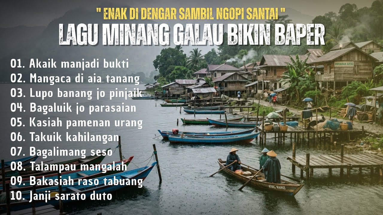 Lagu Minang Galau Bikin Baper