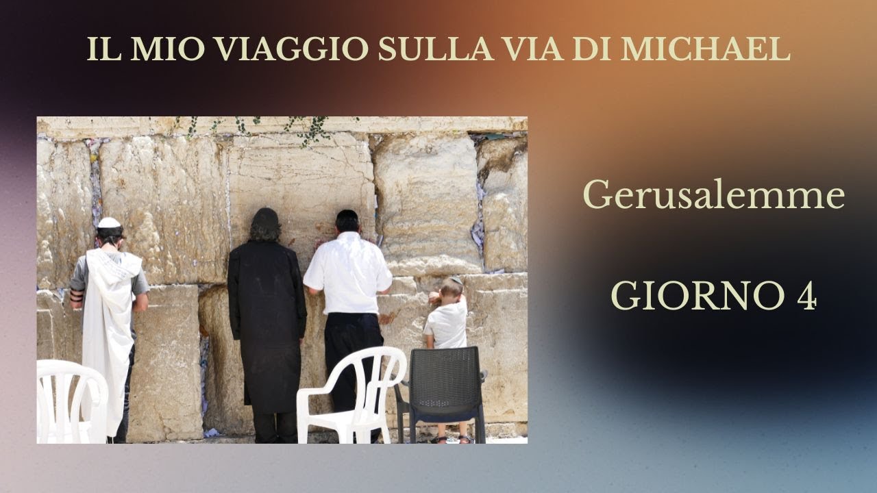 4° Puntata | Gerusalemme: il Muro del Pianto e la Chiesa di Maria | La mia Via di Michael