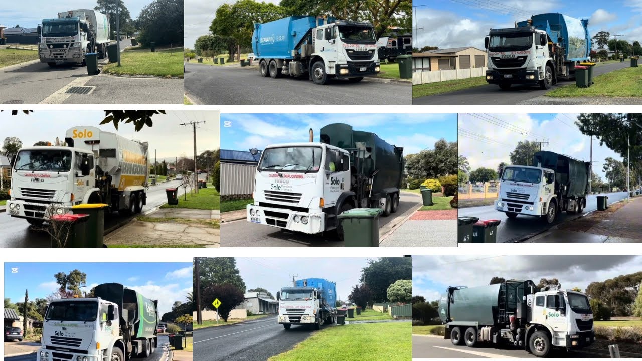 Compilation Of Iveco Garbage Trucks 