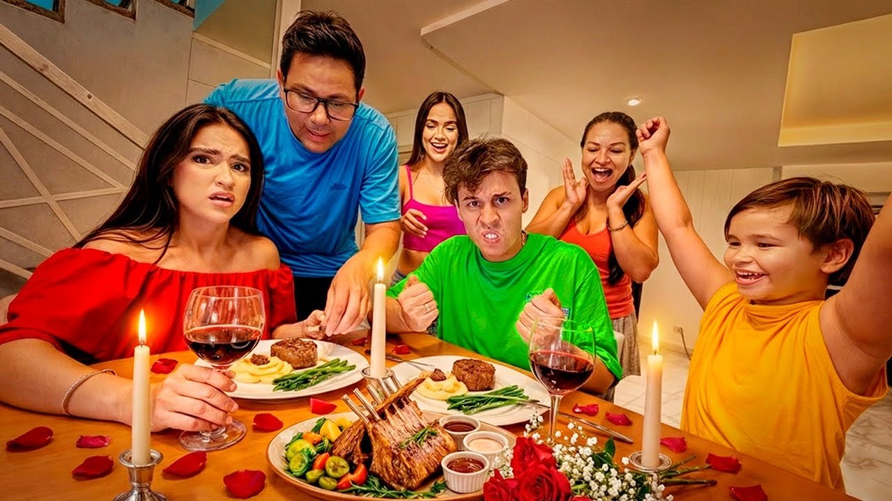 ERA PRA SER UM JANTAR ROMÂNTICO, MAS ELES ESTRAGARAM TUDO…