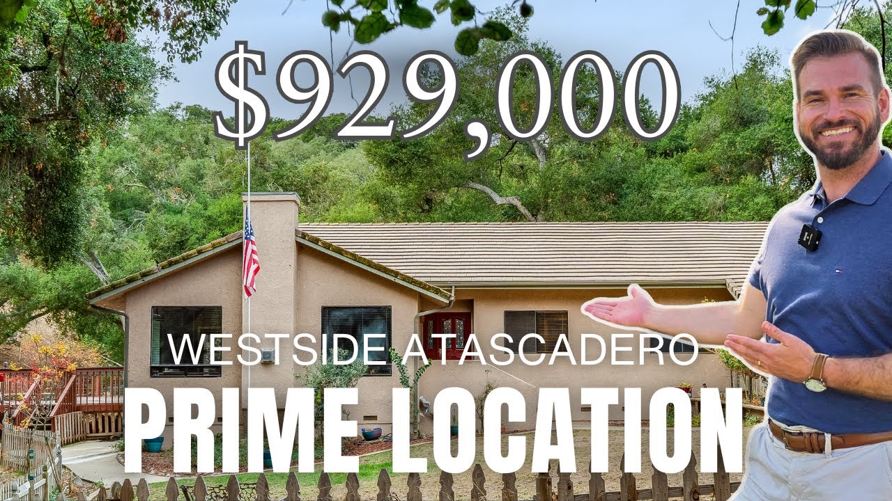West-Side Atascadero Home in Prime Location | Property Tour