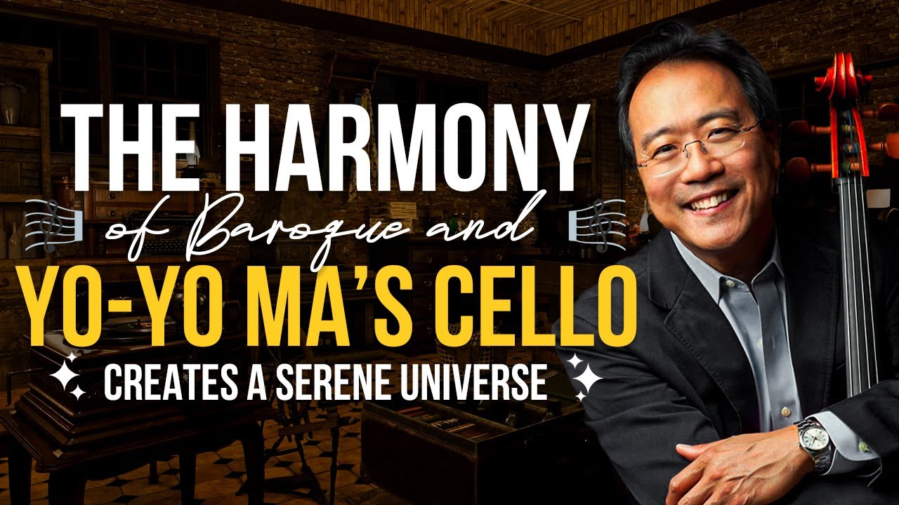 Yo Yo Ma Classical Baroque 🎼 Peaceful Relaxation Music for Mindfulness & Healing