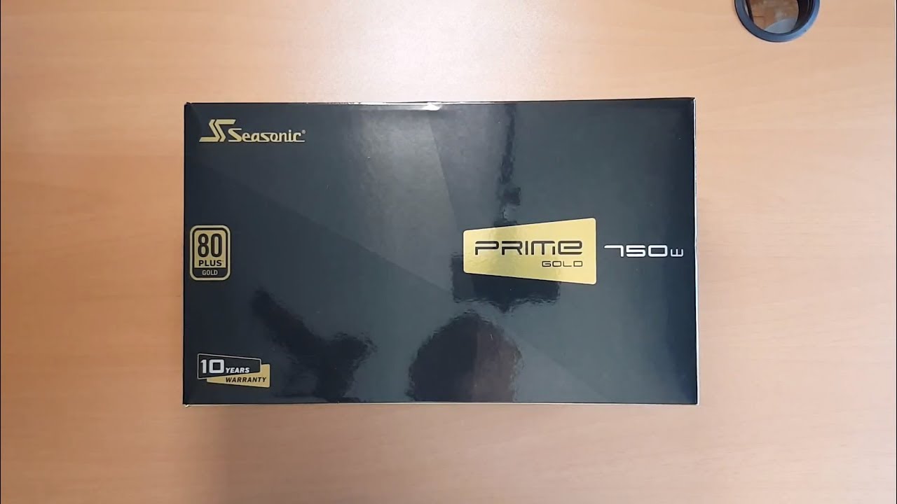 Unbox y Detalles Fuente Seasonic PRIME Gold 750W Full Modular
