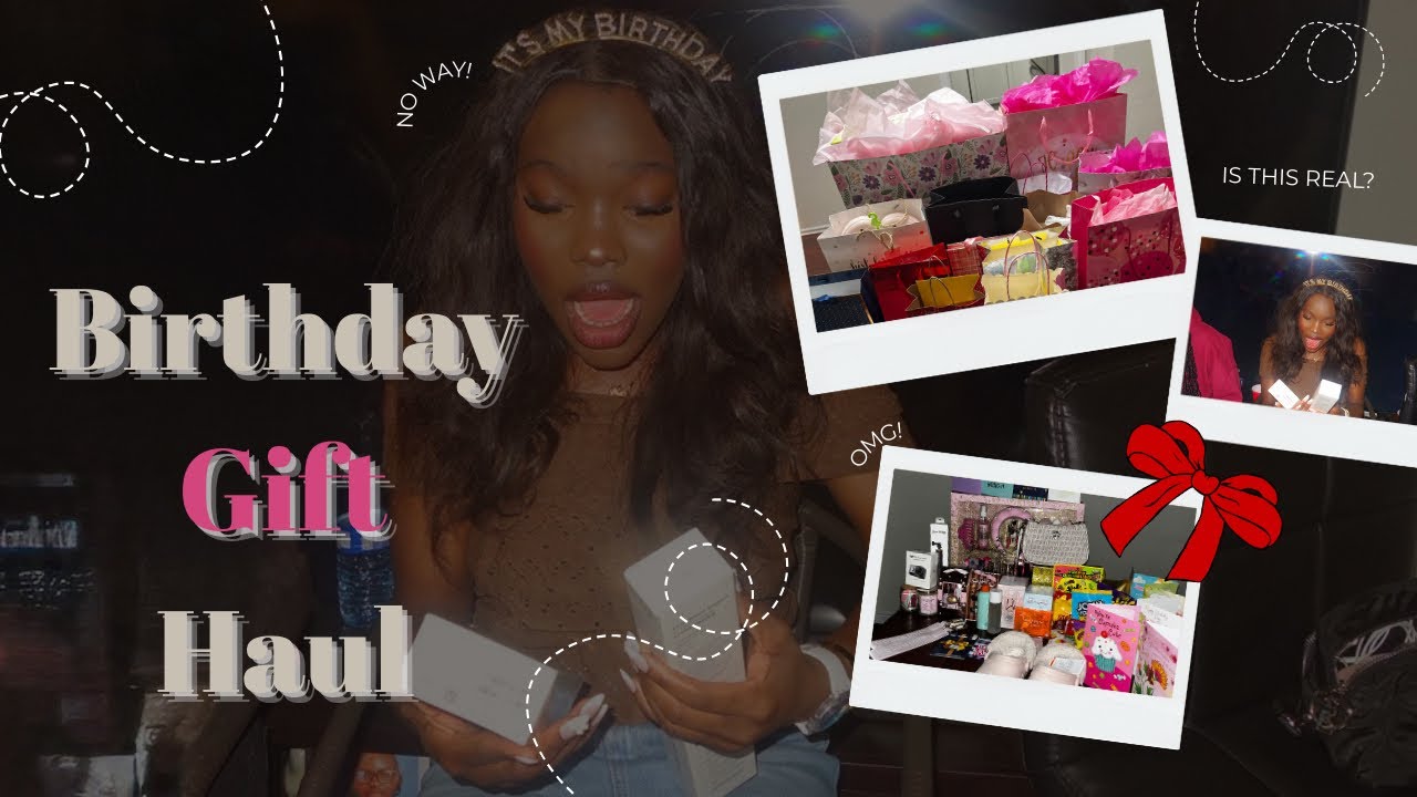 OPENING MY BIRTHDAY GIFTS! *I cried* 🎁💝
