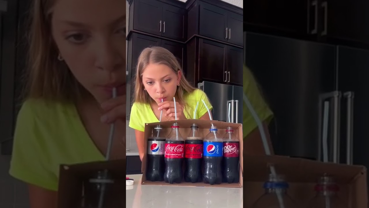 Soda Taste Test Challenge 👀🥤(Part 2/3) | Triple Charm 