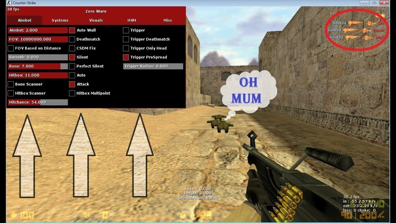 Counter Strike 1.6 Cheats Free *2019*
