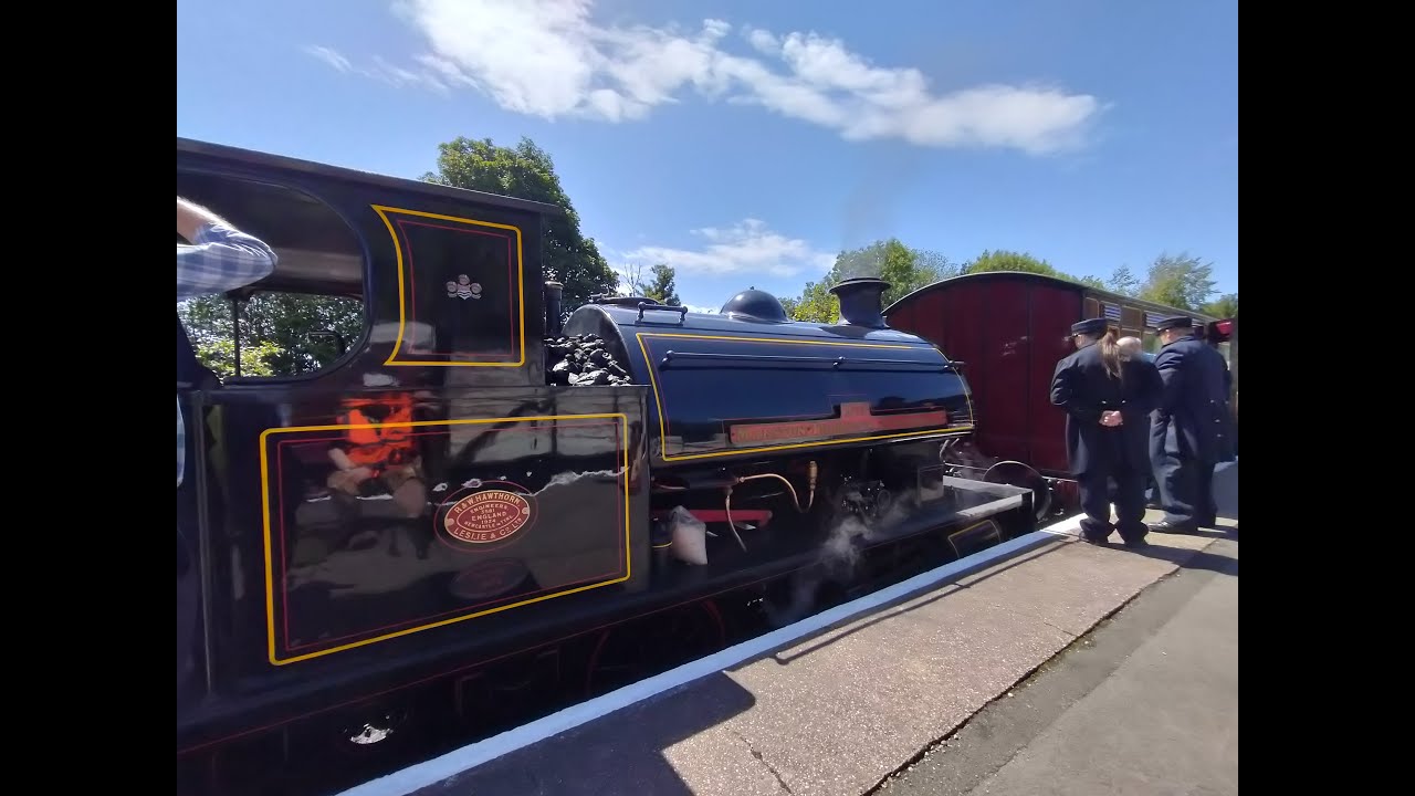 Foxfield Railway Knotty Coaches and Shunting at Caverswall Road