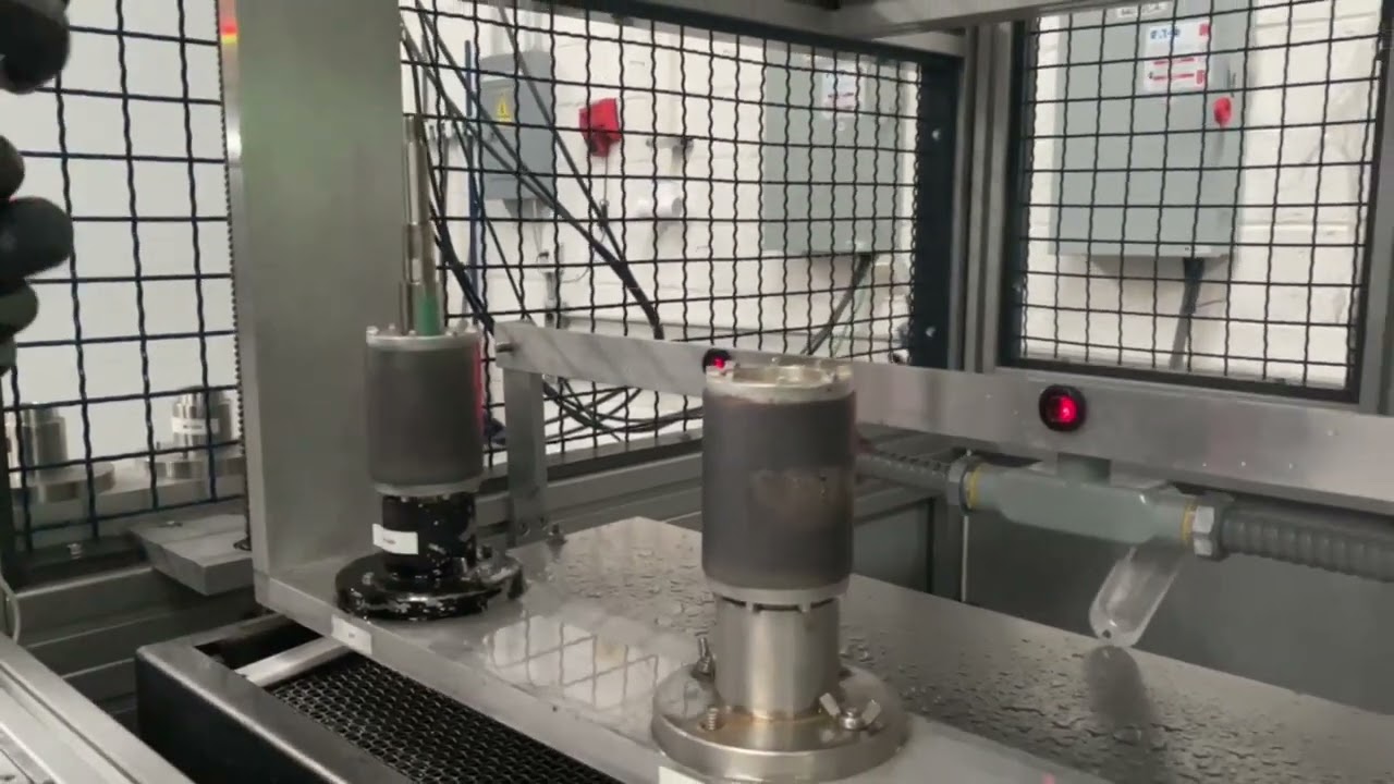 100kW Induction Power Supply for Shrink-Fit Rotor Process