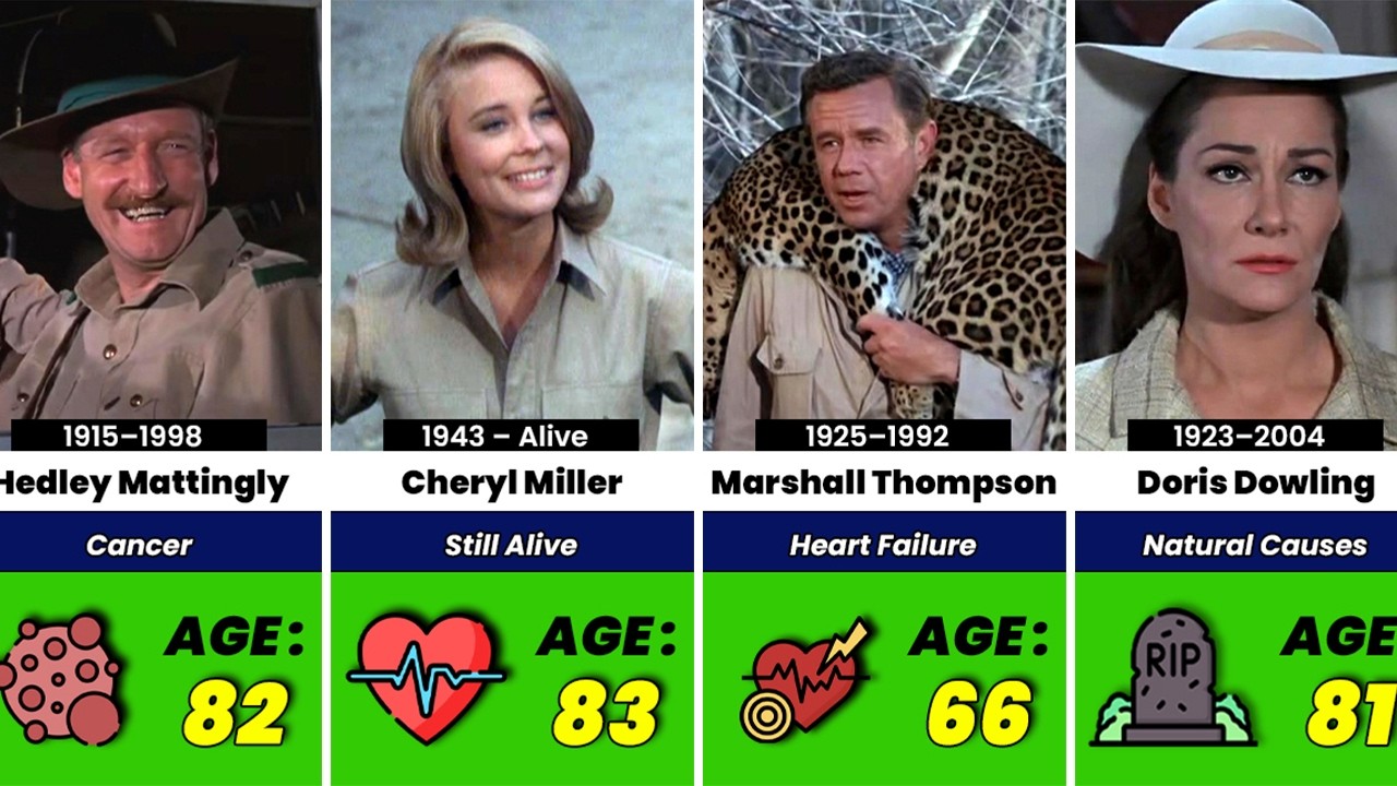 Daktari 1966&ndash;1969 Cast Then and Now