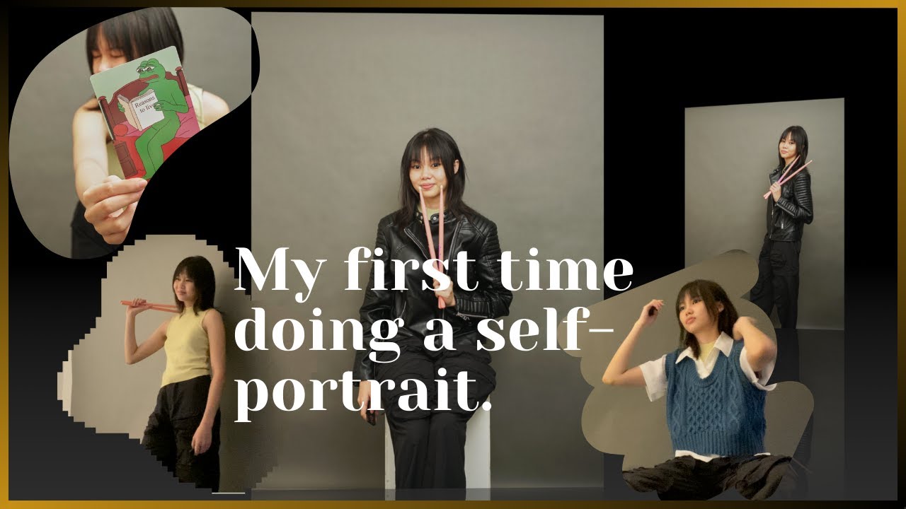 Trying Self Portrait Studio 📷