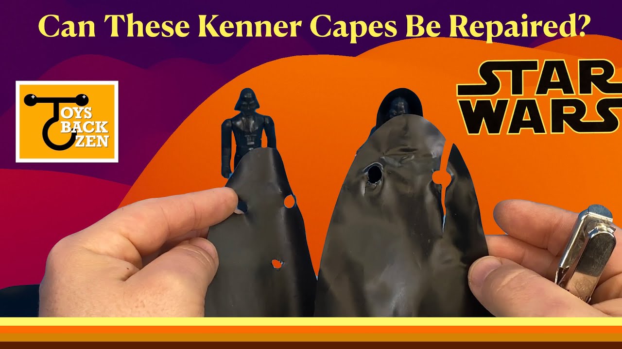 Repairing Darth Vader Vinyl Capes Or Just Make Your Own Kenner Style Capes