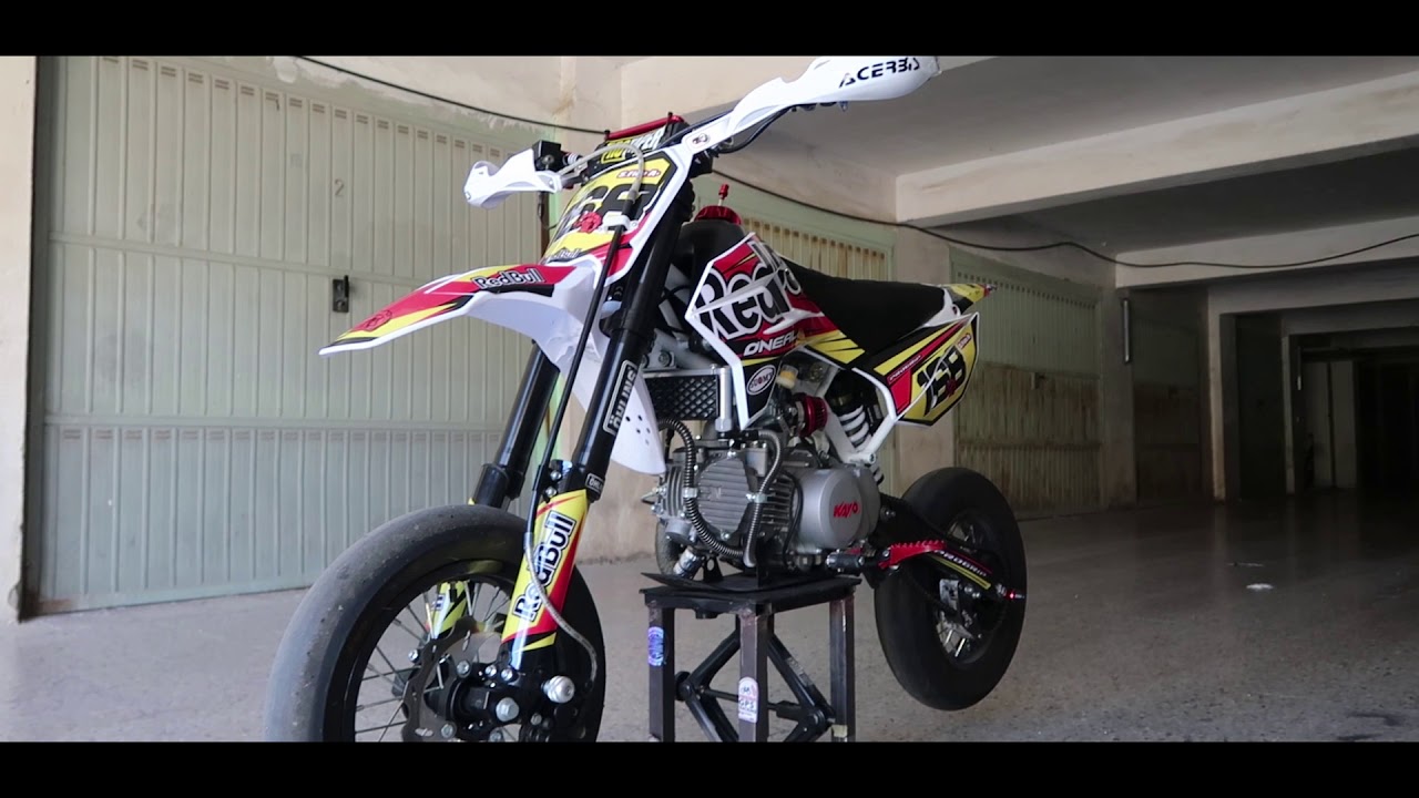 Pit bike Kayo160cc - Nuove grafiche + sound