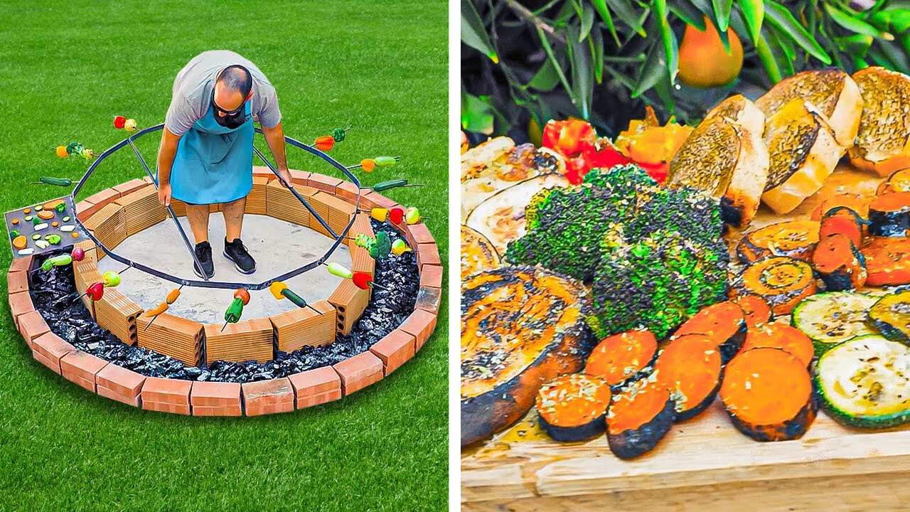 Create Your DREAM Outdoor Kitchen For DELICIOUS Grilled Meals!