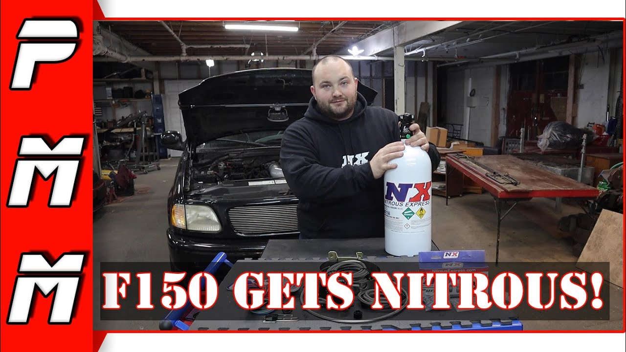 Дайте вашему F150 необходимое повышение мощности с помощью системы закиси азота Nitrous Express P...