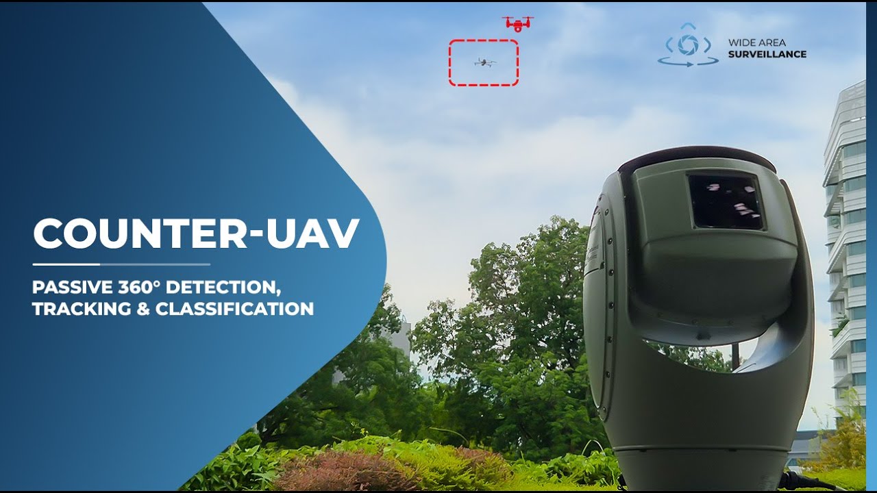 COUNTER-UAV SOLUTION - Passive 360° Detection, Tracking & Classification