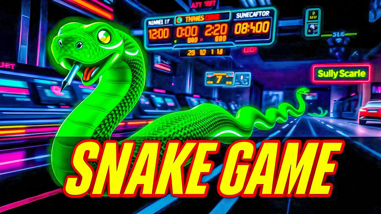 🔥 Snake Game Live Stream — Dekhi Koto Dur Jete Pari!