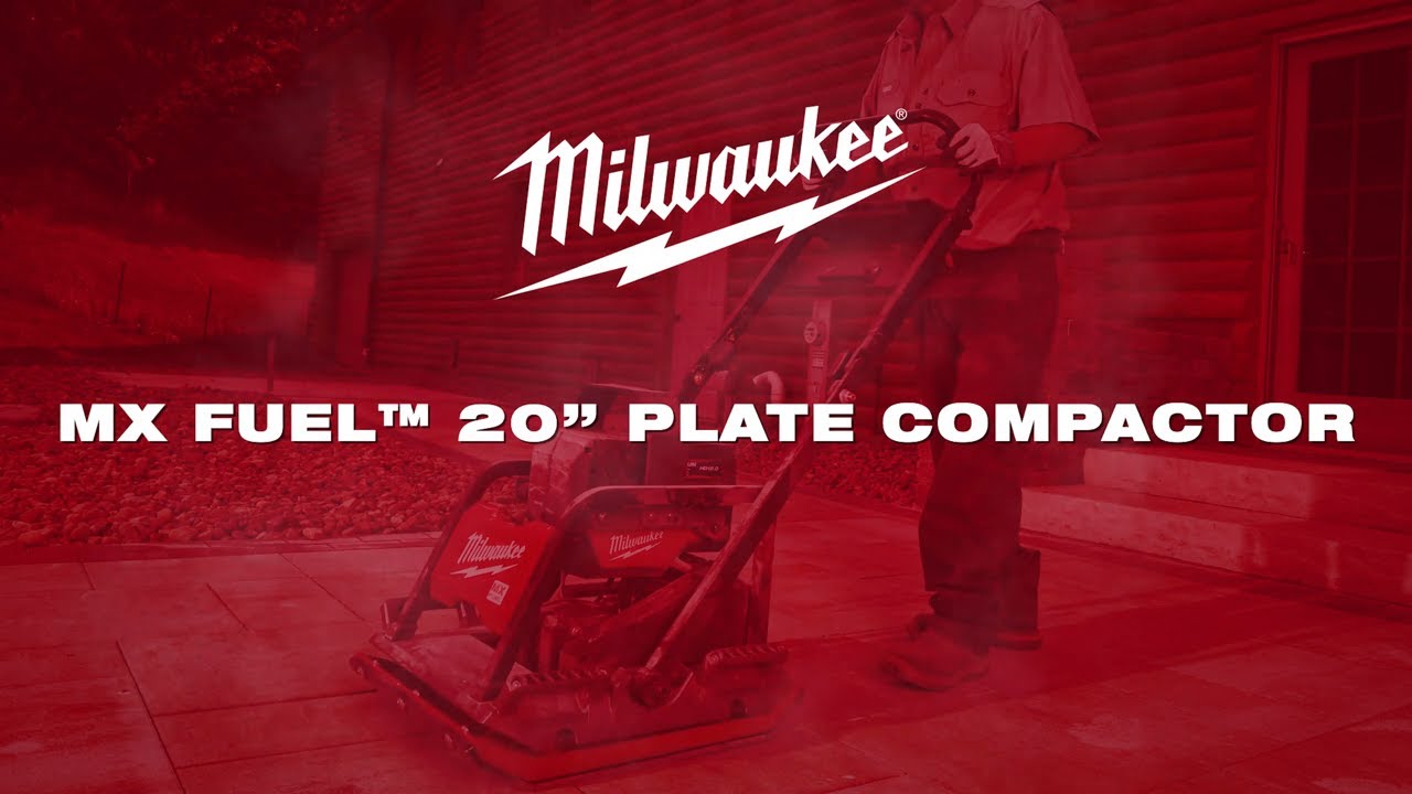 Milwaukee® MX FUEL™ Plate Compactor