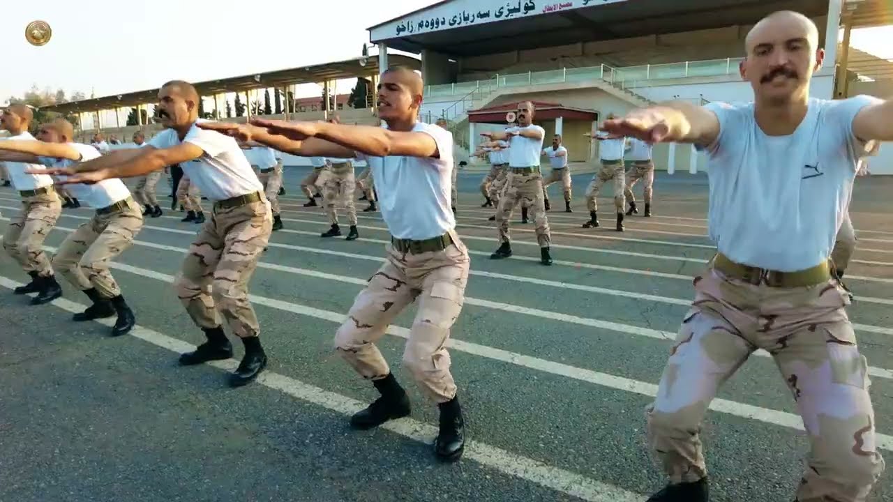 الكلية العسكرية الثانية في زاخو تنفذ فعاليات خاصة للتدريب البدني