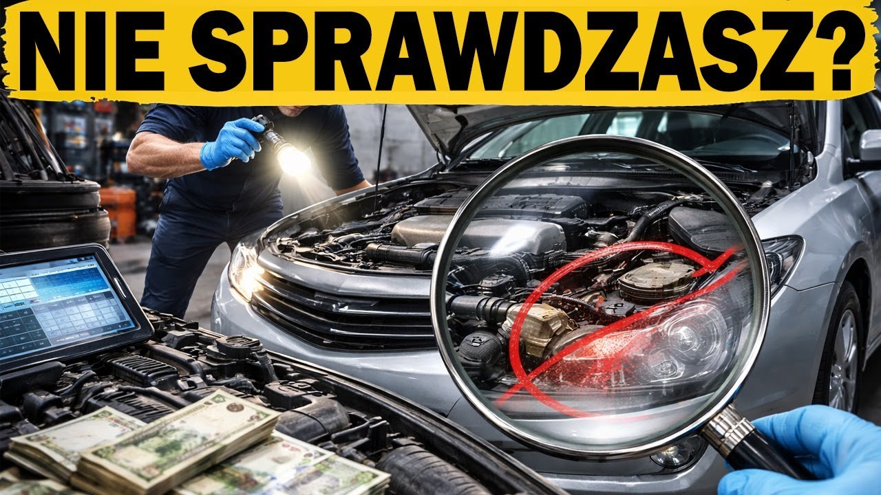 Kupujesz UŻYWANE auto? 12 rzeczy których NIKT nie sprawdza (a tracą FORTUNĘ!)