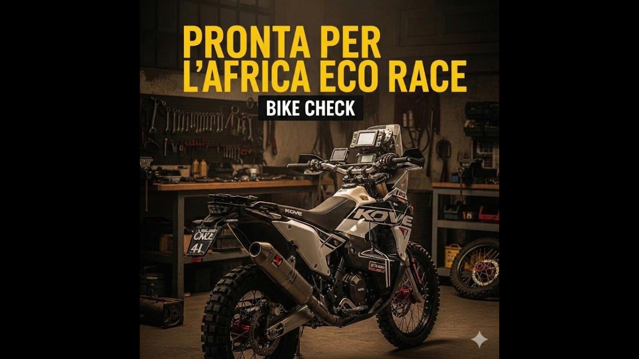 Kove 450 Rally Cosa utilizziamo all'africa Eco Race 2025