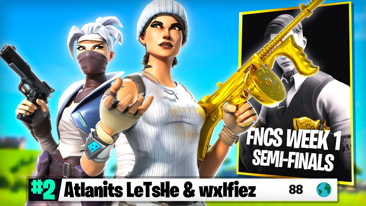 Как мы с Вулфиезом заняли второе место в полуфинале мини-чемпионата по Fortnite! (Турнир Fortnite)