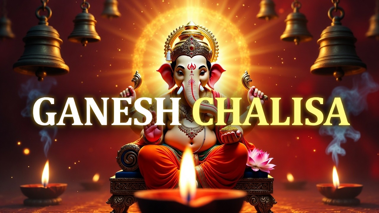 गणेश चालीसा | Ganesh Chalisa I ANURADHA PAUDWAL I Ganesh Bhajan I गणेश भजन | Full HD Video Song