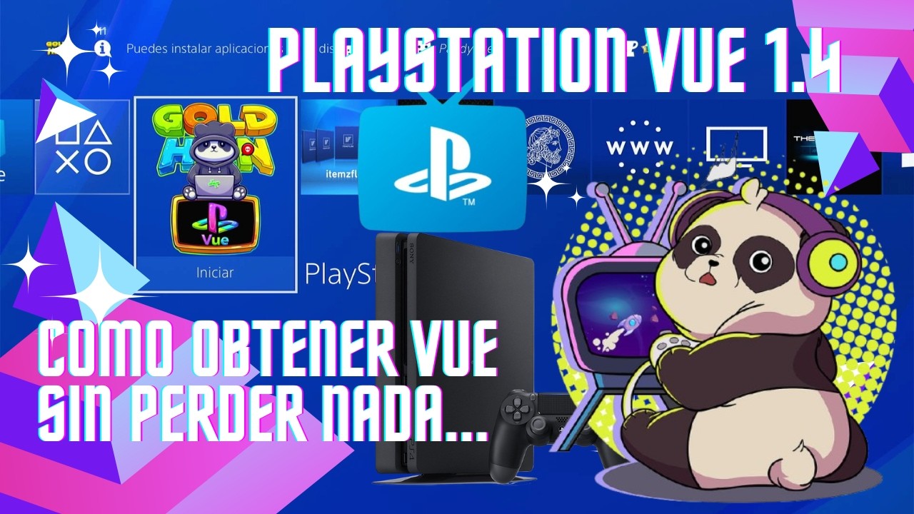 Como Obtener PlayStation Vue 1.4 Sin perder nada, ni Juegos , ni APPS ETC...
