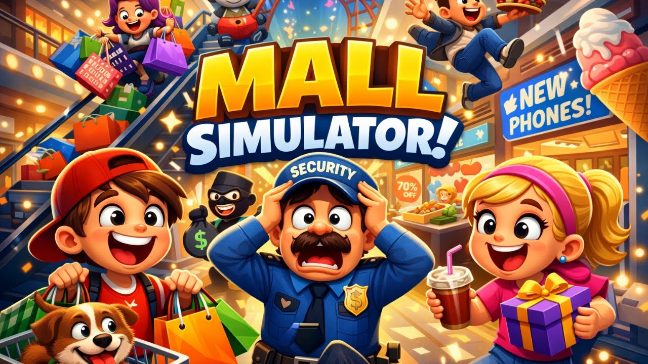 🛍️ mall simulator LIVE | feb 7 — national snack food month chaos 🍕🍩