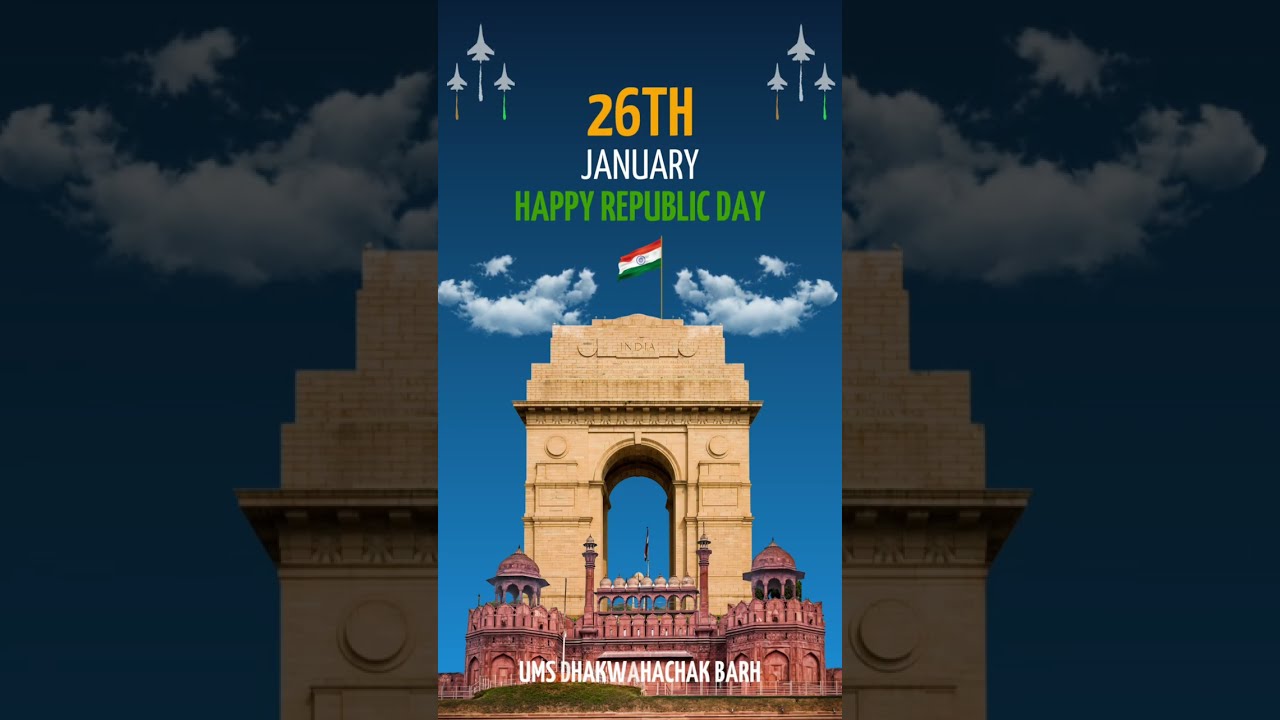 26 January Republic Day🇮🇳 | Students Made Us Proud | School Celebration 2026 | UMS DHAKWAHACHAK BARH