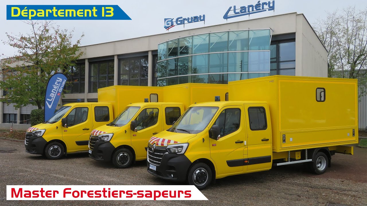 Présentation 32 / RENAULT MASTER / Véhicules des Forestiers sapeurs - CD 13 / Lanéry by Gruau