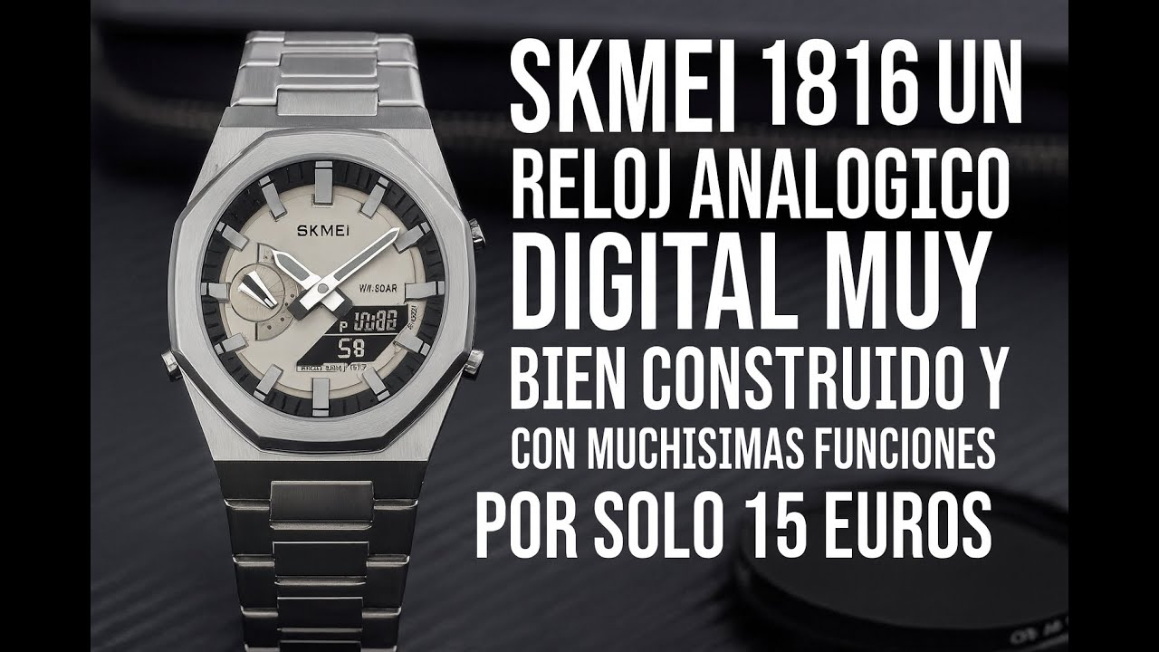 SKMEI 1816  HOMENAJE G.SHOCK - CASIOAK