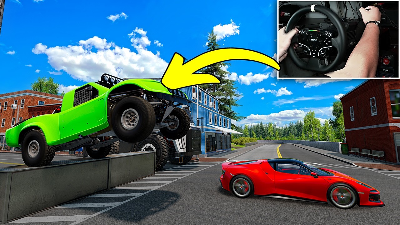 Street Racing vs RANDOM Configs - BeamNG!