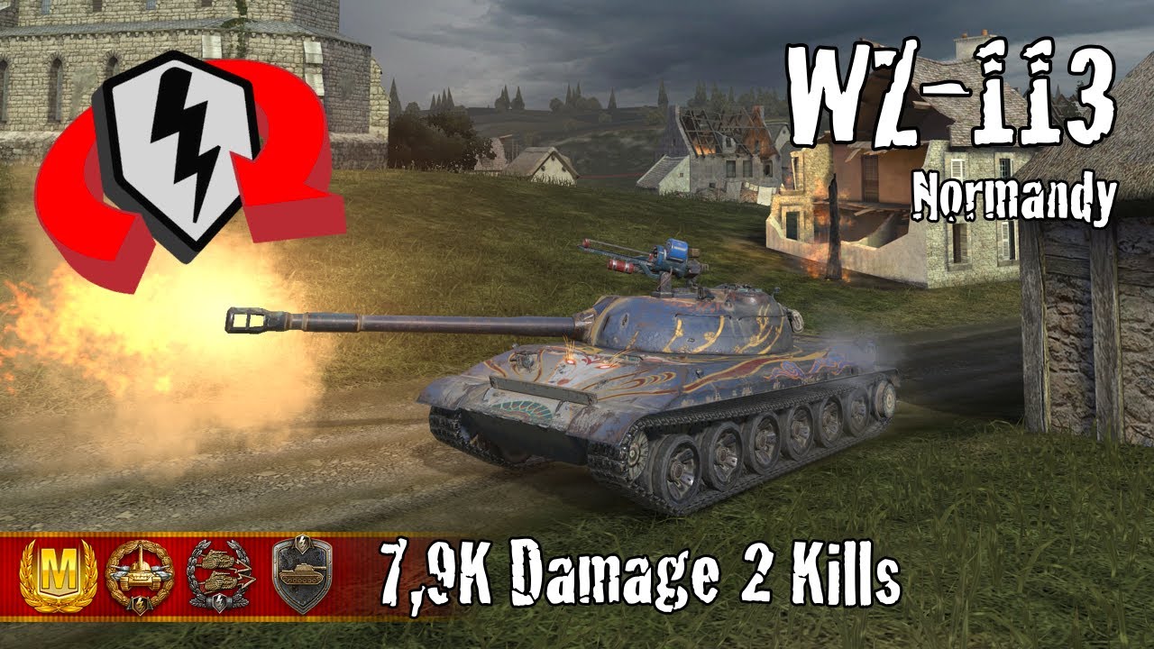 WZ-113  |  7,9K Damage 2 Kills  |  WoT Blitz Replays