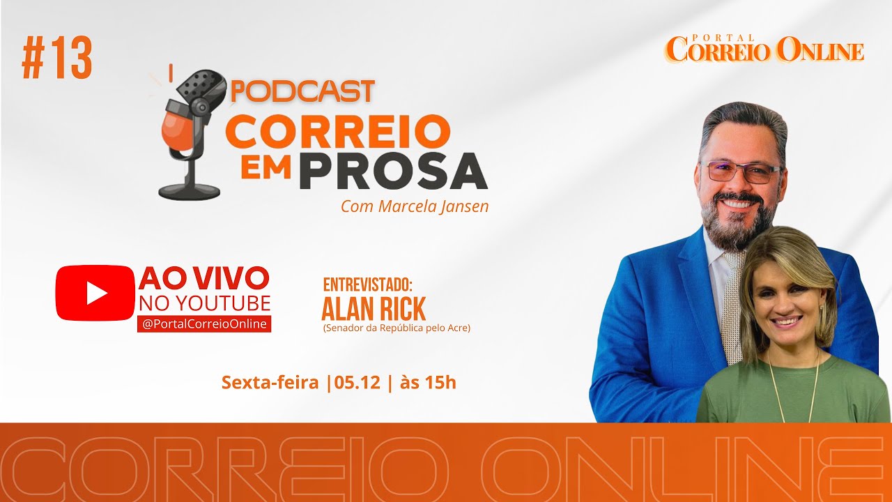 ALAN RICK - PODCAST CORREIO EM PROSA EP #13