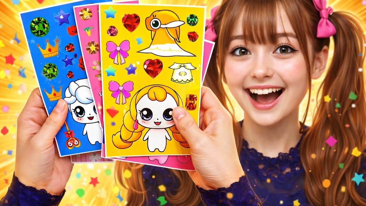 Sticker Book Catch Super Cute Sanrio Stickers 